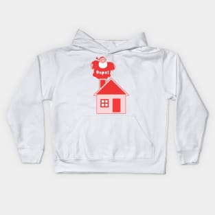 Fat Santa Oops Kids Hoodie